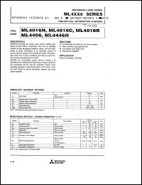 Click here to download ML4016N Datasheet