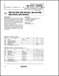 Click here to download ML4016C Datasheet