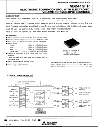 Click here to download M62413 Datasheet