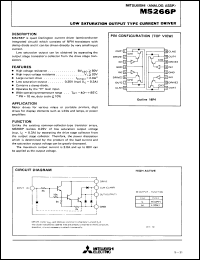 Click here to download M5266P Datasheet