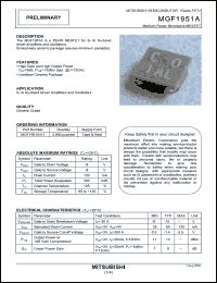 Click here to download MGF1951A Datasheet