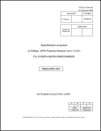 Click here to download 319SPA-W6M20 Datasheet