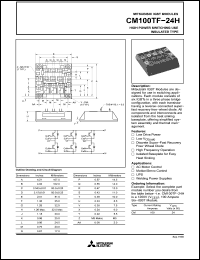 Click here to download CM100TF-24 Datasheet