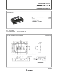 Click here to download CM400DY-24A Datasheet