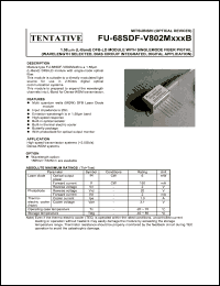 Click here to download FU-68SDF-V802MXXXB Datasheet