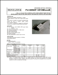 Click here to download FU-68SDF-V810MXXXB Datasheet