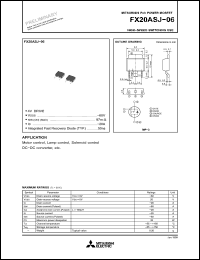 Click here to download FX20ASJ-06 Datasheet