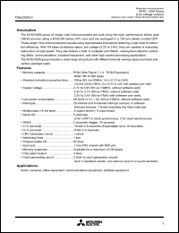 Click here to download M30620M8-359FP Datasheet