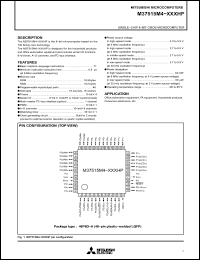 Click here to download M37515M4-608HP Datasheet