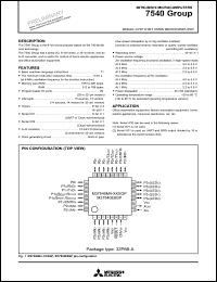 Click here to download M37540M4 Datasheet