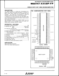 Click here to download M50747 Datasheet