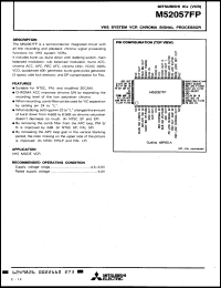 Click here to download M52057 Datasheet