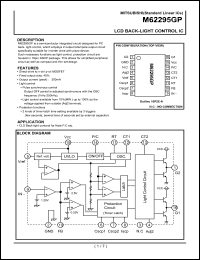 Click here to download M62295GP Datasheet