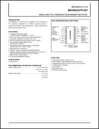 Click here to download M64892GP Datasheet