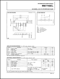 Click here to download M67749 Datasheet