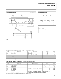 Click here to download M68703 Datasheet