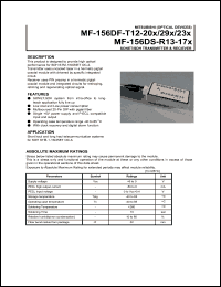 Click here to download MF-156DF-T12-20X Datasheet