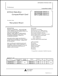 Click here to download MF0032M-04AAXX Datasheet
