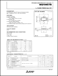 Click here to download MGF0907 Datasheet