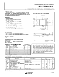 Click here to download MGFC36V4450 Datasheet