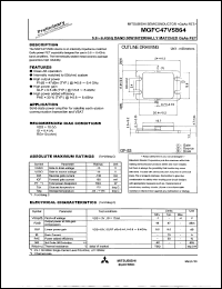 Click here to download MGFC47V5864 Datasheet