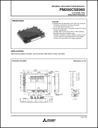 Click here to download PM200CSE060 Datasheet