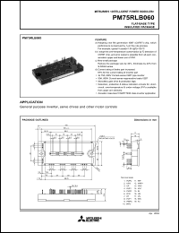 Click here to download PM75RLB060 Datasheet