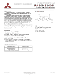 Click here to download RA30H3340M-01 Datasheet