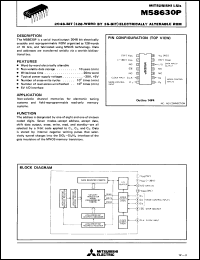 Click here to download M58630P Datasheet