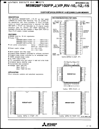 Click here to download M5M28F102FP15 Datasheet