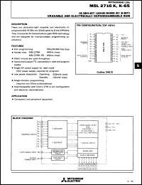 Click here to download M5L2716K65 Datasheet