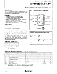 Click here to download M74HC125FP Datasheet