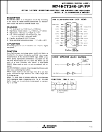 Click here to download M74HCT240FP Datasheet