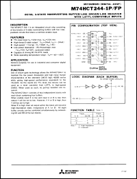 Click here to download M74HCT244FP Datasheet