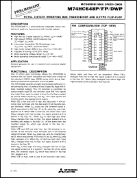 Click here to download M74HC648FP Datasheet