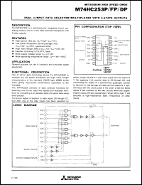 Click here to download M74HC253FP Datasheet