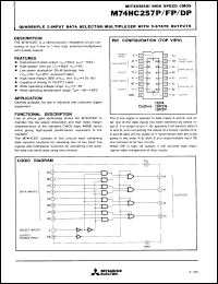 Click here to download M74HC257FP Datasheet