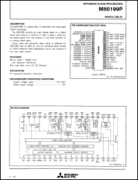Click here to download M50199P Datasheet