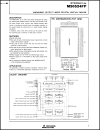 Click here to download M50524FP Datasheet