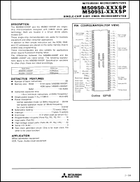 Click here to download M50951XXXSP Datasheet