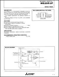 Click here to download M52051P Datasheet