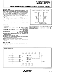 Click here to download M5246FP Datasheet