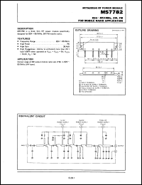 Click here to download M57782 Datasheet