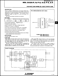 Click here to download M5L2112AP4 Datasheet