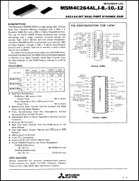 Click here to download M5M4C264L12 Datasheet