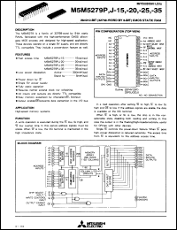 Click here to download M5M5279J25L Datasheet