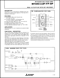 Click here to download M74HC112FP Datasheet