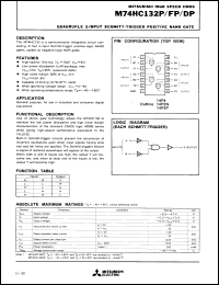 Click here to download M74HC132P Datasheet