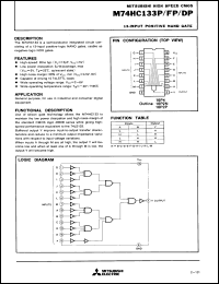 Click here to download M74HC133FP Datasheet