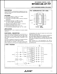Click here to download M74HC138-1FP Datasheet